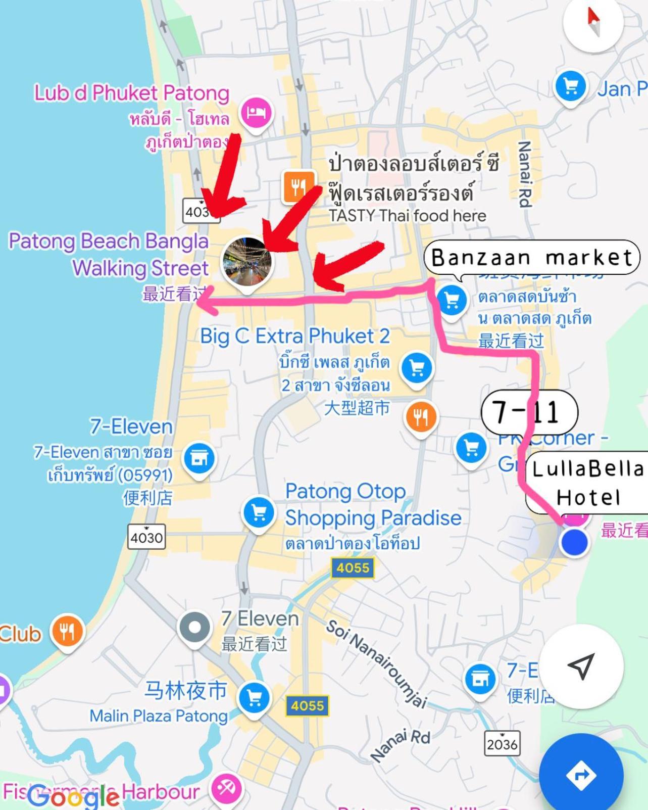 Lullabella Hotel Patong Eksteriør billede